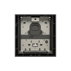 ABB - Scatola da parete nera 1x1 41381S-B, ideale per installazioni eleganti e discrete.