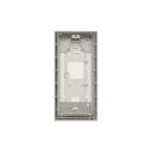 ABB - Scatola da parete grigia 3x1 41383S-H, ideale per installazioni elettriche.