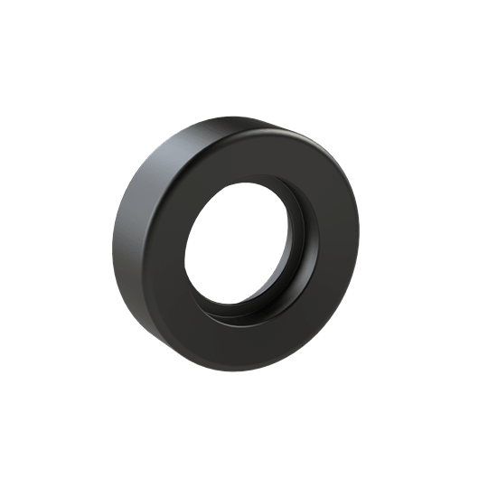 ABB - Protezione Waterjet IP69 per getti fluidi in PA6 DN12 nero. WPS-NW12