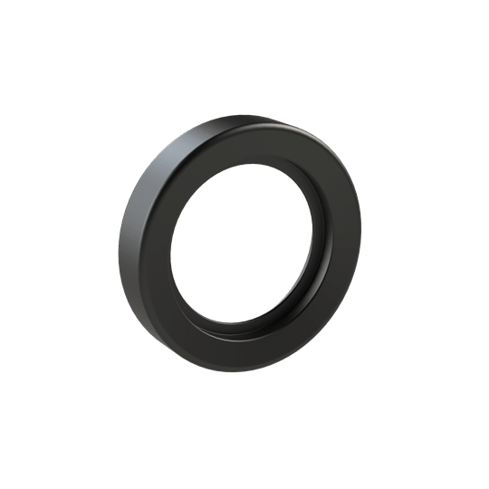 ABB - Protezione Waterjet IP69 per getti fluidi DN29 in PA6 nero. WPS-NW29