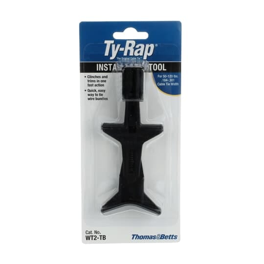 ABB - LT Duty Tool, Nylon Cable Ties 50-120lb, Utensile Manuale per Fascette 4.8-7.6mm.