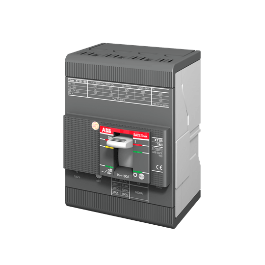 ABB - XT1B 160 TMD 125-1250 4P F InN=50%