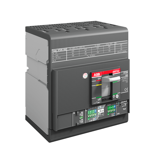 ABB - XT2S 160 Ekip LSI IN=160A 4p F F IN=100% C DIP IN10