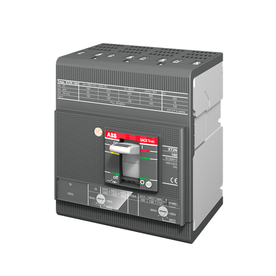 ABB - XT2V 160 TMD 2,5-25 4p F F - XT2V 160 TMD 2,5-25 4P F F