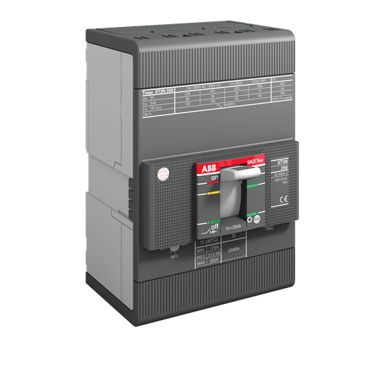ABB - XT3N 250 TMG 160-480 3P F F.