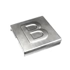 ABB - 316 SS Ty-Met Identif Lettera B Inox 100pz Carattere 316.