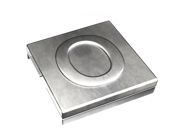 ABB - 316 SS Identif Character O Ty-Met Lettera O Inox 316 100pz.