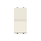 ABB - Switch 1-way SP - 1M - Total White N2101.T BB INT. 1P VITE BIANCO ILLUM.