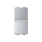 ABB - Switch 1-way SP - 1M - Silver N2101.T PL INT. 1P VITE ARGENTO ILLUM. Z1001PL