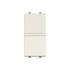 ABB - Switch 2-way SP 1M Total White N2102.T BB DEV VITE BIANCO ILLUM.