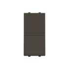 ABB - Push-button SP without symbol 1M Total Anthracite N2104.7T AA PULS 1P VITE ANTRACITE ILLU. Z1005AA