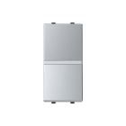 ABB - Push-button senza simbolo - 1M - Argento, N2104.7T PL PULS. 1P VITE ILLUMINATA ARGENTO. Z1005PL
