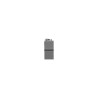 ABB - Switch 1-way SP - 1M - Silver N2101 PL - Interruttore 1P illuminabile
