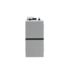 ABB - Switch 2-way SP 1M Silver N2102 PL DEVIATORE ILLUMINABILE 1MOD