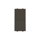 ABB - Push button, NC, SP without symbol - 1M - Total Anthracite N2104.6 AA - Pulsante 1P NC. Z1021AA