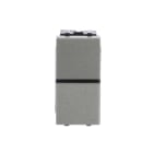 ABB - Switch blind control - 1M - Silver N2144.1 PL - INTER. TAPP.SENZA INTERBL. Z1030PL