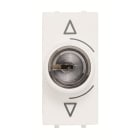 ABB - Key switch 2-way, 3 positions, SP - 1M - White N2153.1 BL - Commutatore chiave 3 posizioni.