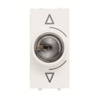 ABB - Key switch 2-way, 3 positions, SP - 1M - White N2153.1 BL - Commutatore chiave 3 posizioni. Z1050BL