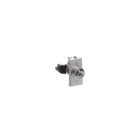 ABB - Key switch 2-way, 3 positions, SP - 1M - Silver N2153.1 PL - COMMUT. CHIAVE 3 POSIZIONI