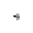ABB - Key switch 2-way, 3 positions, SP - 1M - Silver N2153.1 PL - COMMUT. CHIAVE 3 POSIZIONI Z1050PL