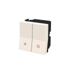 ABB - DND/MUR selector interlocked - 2M - Total White N2244.5 BB - INTERB CON IINTERB. Z1071BB