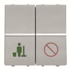 ABB - DND/MUR selector interlocked - 2M Silver N2244.5 PL INTERB CON IINTERB.