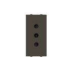 ABB - Socket outlet IT P11 10A - 1M - Anthracite N2133.1 AN - PRESA DI CORR.ITALIANA