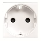 ABB - Presa di corrente Schuko - 2M - Bianca N2288 BL - DE.