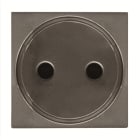 ABB - Presa di corrente doppia isolata - 2P - 2M - Antracite N2203 AN.