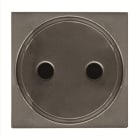 ABB - Presa di corrente doppia isolata - 2P - 2M - Antracite N2203 AN.