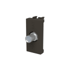ABB - TV terminal outlet F-type - 1M - Anthracite N2150 AN - PRESA TV TERMINALE FEMMINA.