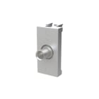 ABB - Presa TV terminale femmina F-type - 1M - Silver N2150 PL - Outlet TV terminal femmina.