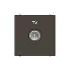 ABB - Presa TV terminale maschio M-type 2M Anthracite N2250.7 AN.