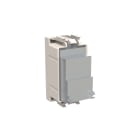 ABB - TV outlet intermedideate - 1M - White N2150.8 BL - PRESA TV INTERMEDIA.