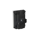 ABB - Presa di corrente Euro-Americana con messa a terra duplex 2P+E - 3M - Argento N2338 PL.