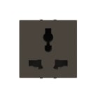 ABB - Socket outlet Multi-standard type - 2M - Anthracite N2239 AN - PRESA DI CORR. UNIVER. 13/16A.