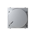 ABB - Rotatory thermostat with floor sensor - 2M - Silver N2240.3 PL - termost.xsens. da pavimento.