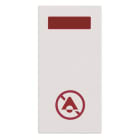 ABB - LED DND signaling light - 1M - White N2180.4 BL - SPIA DI SEGN.ROSSA (DND)
