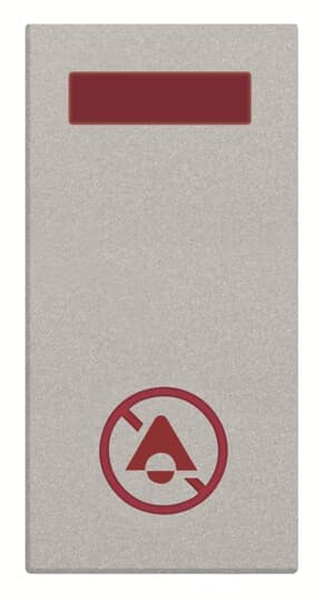 ABB - LED DND signaling light - 1M - Silver N2180.4 PL - Spia di segnalazione rossa (DND) Z1307PL