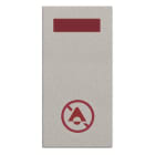 ABB - LED DND signaling light - 1M - Silver N2180.4 PL - Spia di segnalazione rossa (DND) Z1307PL