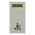 ABB - LED MUR signaling light 1M Silver N2180.5 PL SPIA DI SEGN.VERDE (MUR) Z1308PL