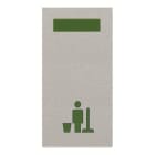 ABB - LED MUR signaling light 1M Silver N2180.5 PL SPIA DI SEGN.VERDE (MUR)