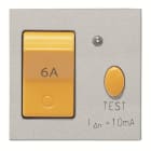 ABB - Circuit breaker 10A & RCD - 2M - Silver N2234.2 PL - INT.MAG.TERM.DIFF.1P+N 10A