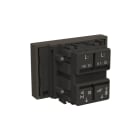 ABB - Card switch 1-way, DP - 2M - Anthracite N2214.1 AN - Interruttore a badge.