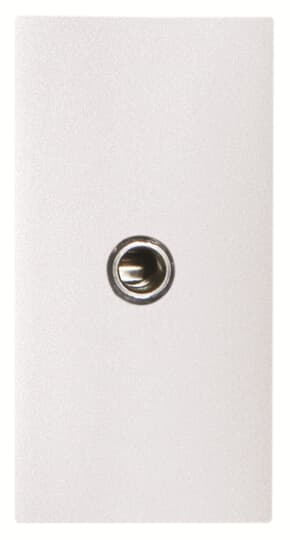 ABB - Mini-jack connection unit - 1M - White N2155.4 BL - presa mini-jack.