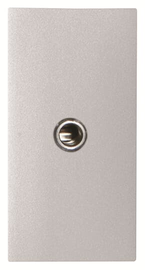 ABB - Mini-Jack connection unit - 1M - Silver N2155.4 PL PRESA MINI-JACK.