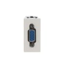ABB - Unità di connessione VGA - 1M - Bianco N2155.5 BL - PRESA VGA.