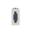 ABB - Unità di connessione VGA - 1M - Bianco N2155.5 BL - PRESA VGA.