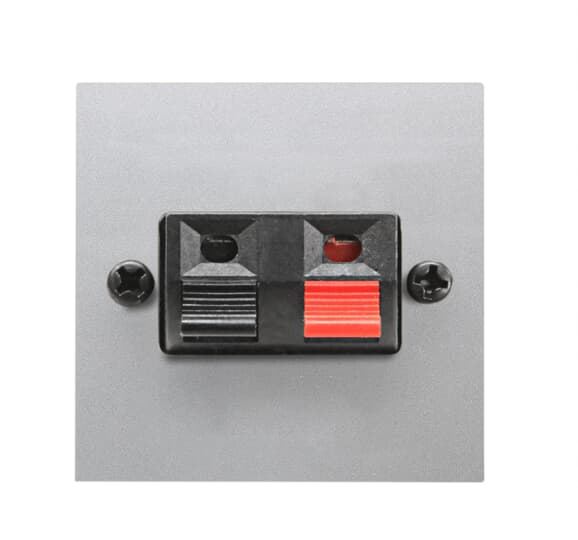 ABB - Unità di connessione per altoparlanti - 2M - Argento N2257.1 PL TERMINALI PER ALTOPARLANTI.