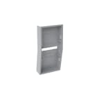 ABB - Rocker cover lamp symbol - 1M - Silver N2109.02 PL - Coprit. simb. lampada Z1503PL
